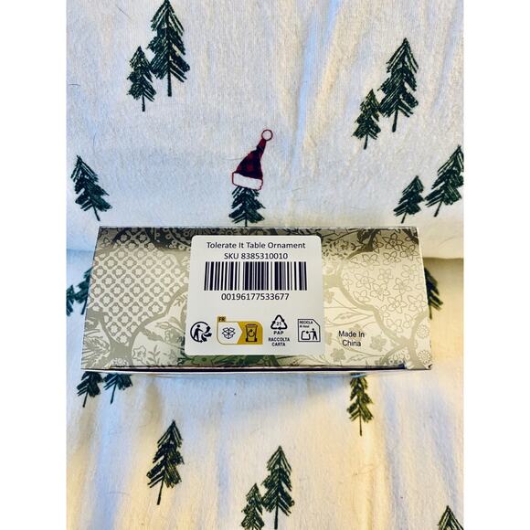 SHIPS IN 24 HRS Taylor Swift Tolerate It Ornament Lay the Table Fancy Christmas - Picture 6 of 6